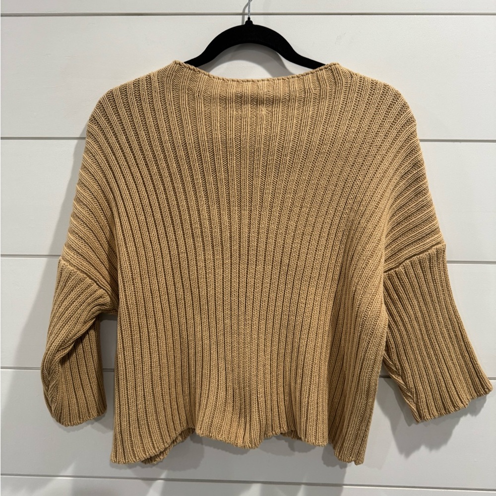 Babaa tan ribbed sweater no. 33 - Picture 7 of 7